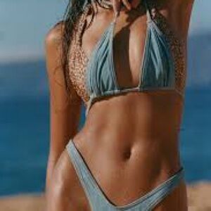 Indah Blue Denim bikini